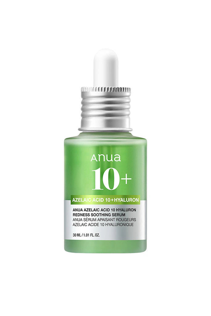 ANUA Sérum Facial con Ácido Azelaico 10% Calmante, Antirojeces e Hidratante 30 ml